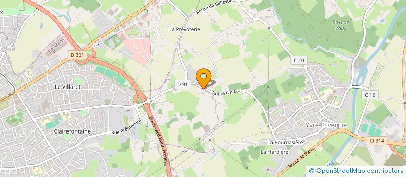 localisation de l'entreprise LILY  LE MANS