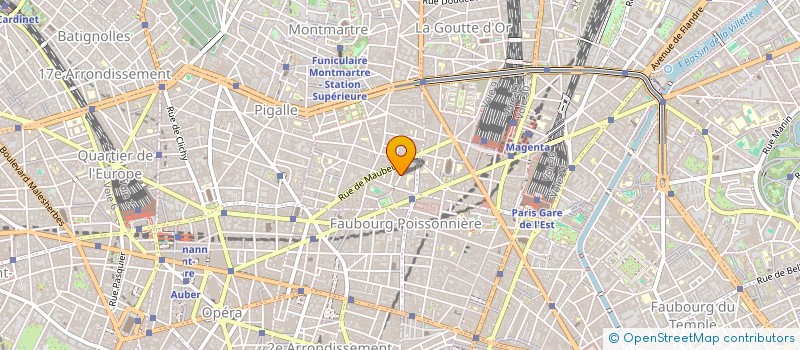 localisation de l'entreprise LILY A PARIS INTERNATIONAL  PARIS