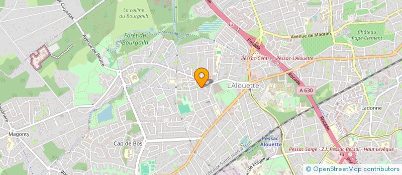 localisation de l'entreprise LILY COOP HAIR  PESSAC