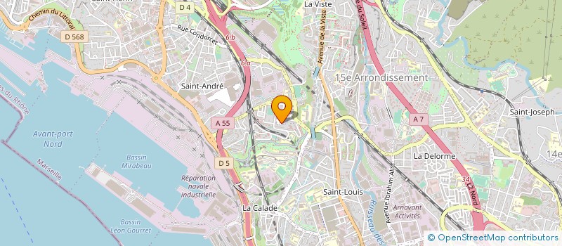 localisation de l'entreprise LILY DIAMS à MARSEILLE 15EME