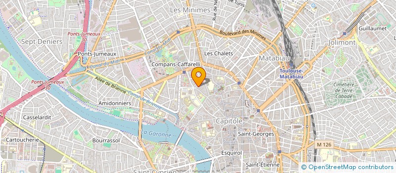 localisation de l'entreprise LILY INVEST  TOULOUSE