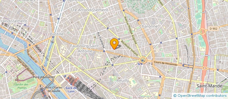 localisation de l'entreprise LILY LATIFI SAS à PARIS