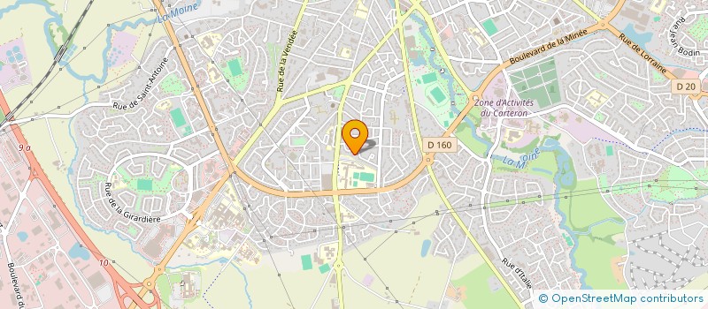 localisation de l'entreprise LILY MAUGES  CHOLET