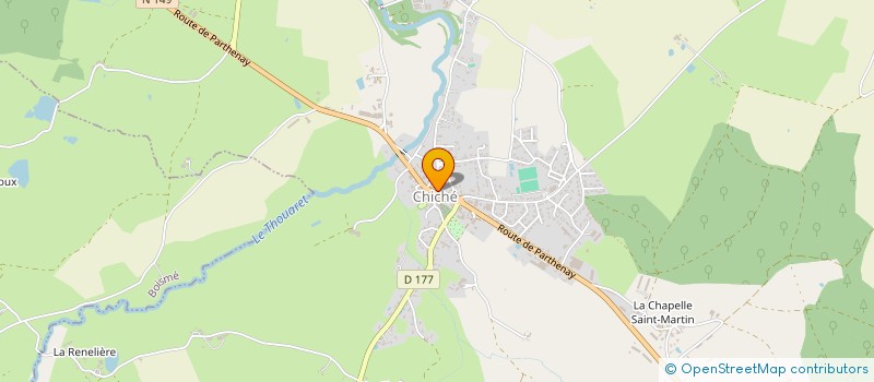 localisation de l'entreprise LILY-ROSE  CHICHE