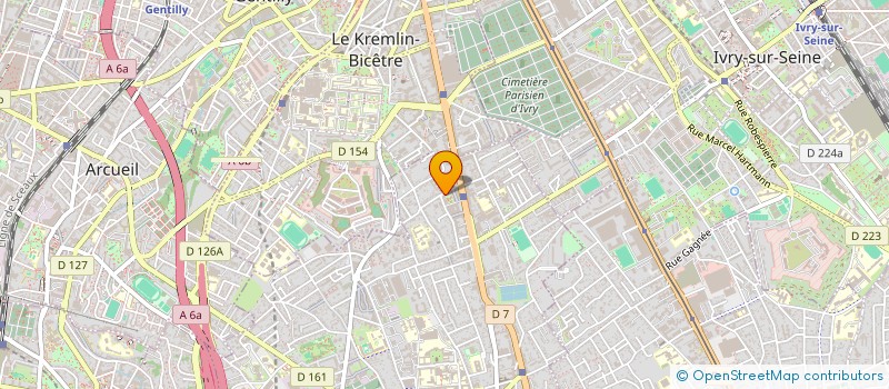 localisation de l'entreprise LILY STORE à VILLEJUIF