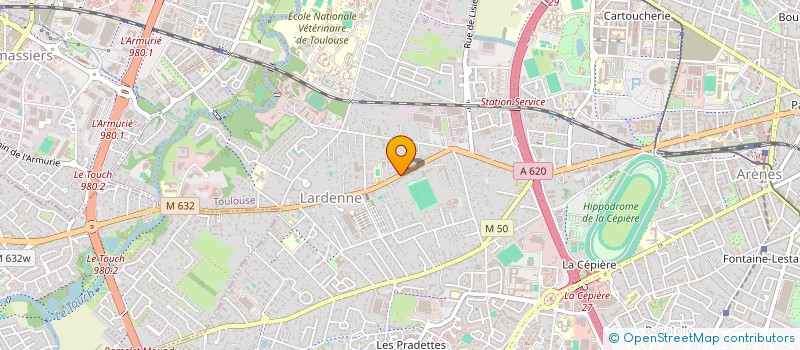 localisation de l'entreprise LILYA à TOULOUSE