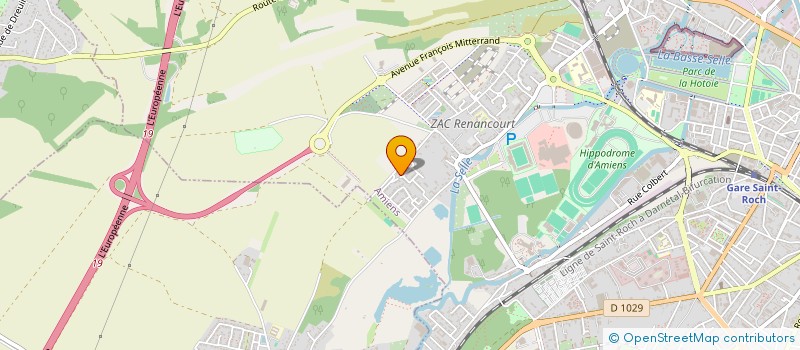 localisation de l'entreprise LILYA ANIM à AMIENS