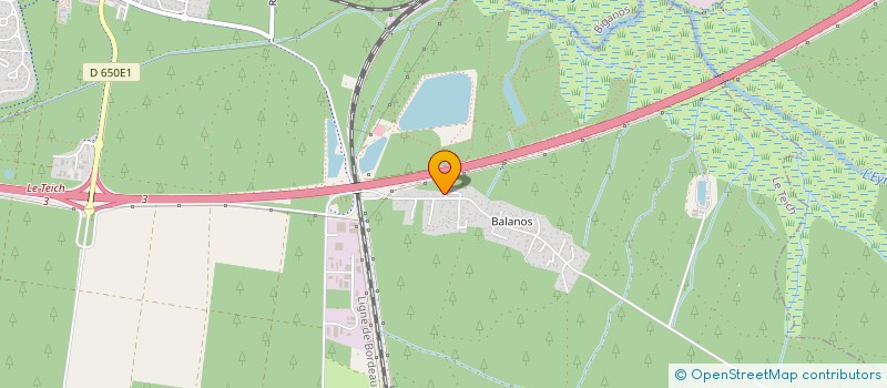 localisation de l'entreprise LILYBELLE  LE TEICH