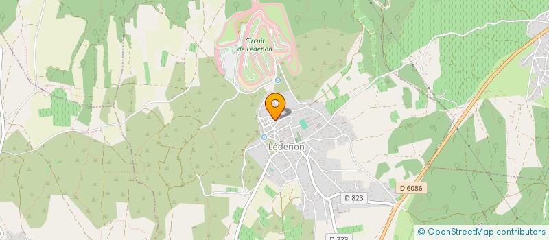 localisation de l'entreprise LILYMAY  LEDENON