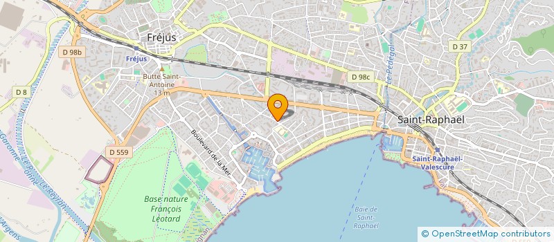 localisation de l'entreprise LILYMOON à FREJUS