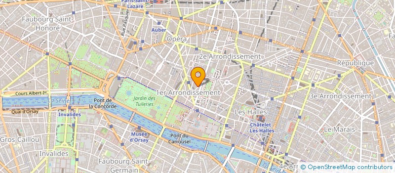 localisation de l'entreprise LILYNOU à PARIS