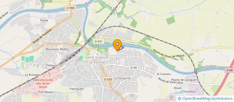 localisation de l'entreprise LILYO  SAINT-SULPICE-LA-POINTE