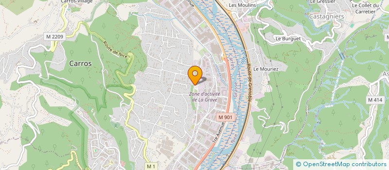 localisation de l'entreprise LILYSFINDS à CARROS