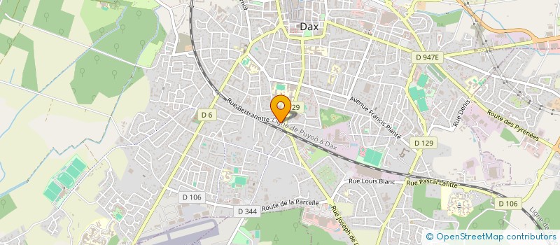 localisation de l'entreprise LIM à DAX
