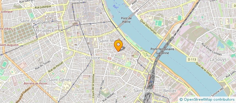 localisation de l'entreprise LIM  BORDEAUX