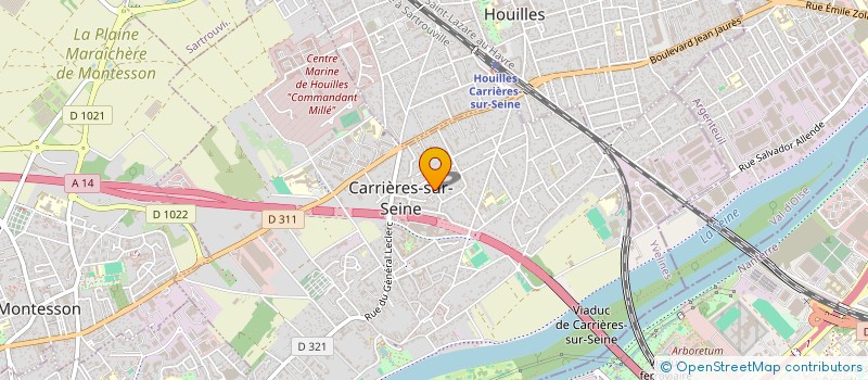 localisation de l'entreprise LIM-Y GRISEL à CARRIERES-SUR-SEINE