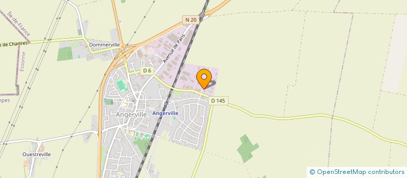 localisation de l'entreprise LIMA  ANGERVILLE