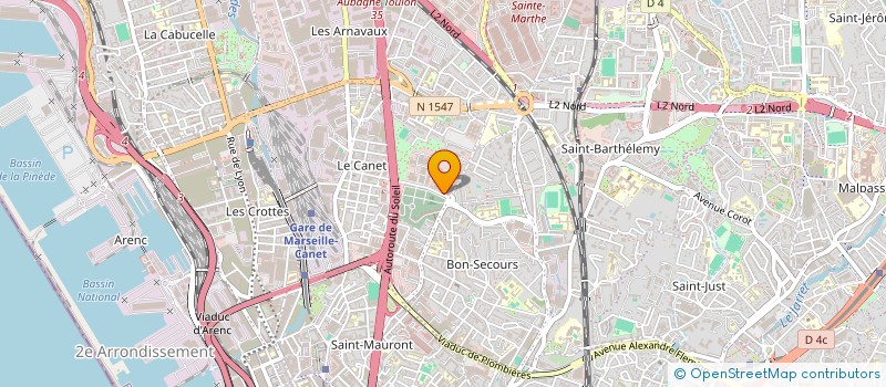 localisation de l'entreprise LIMA à MARSEILLE