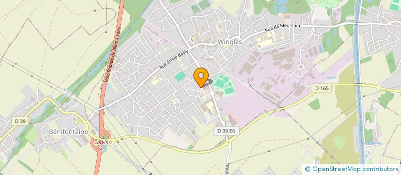 localisation de l'entreprise LIMA  HULLUCH