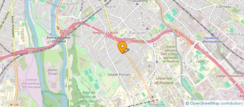 localisation de l'entreprise LIMA  TOULOUSE