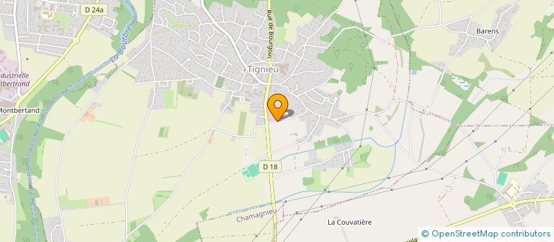 localisation de l'entreprise LIMA  TIGNIEU-JAMEYZIEU