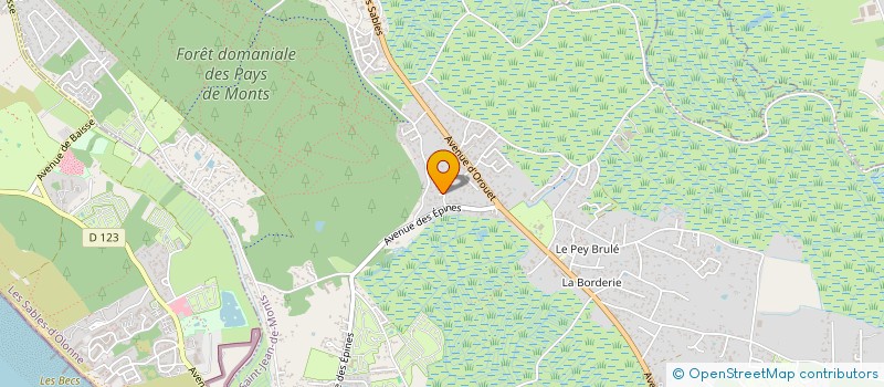 localisation de l'entreprise LIMA  SAINT-JEAN-DE-MONTS