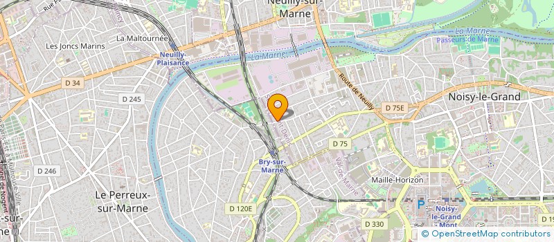localisation de l'entreprise LIMA  NOISY-LE-GRAND