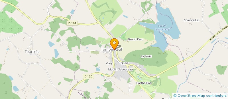 localisation de l'entreprise LIMA  TOMBEBUF