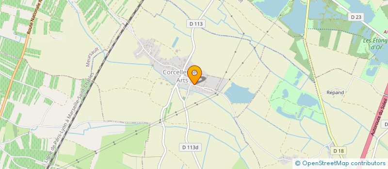 localisation de l'entreprise LIMA  CORCELLES-LES-ARTS