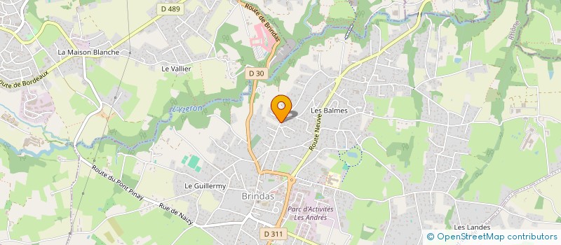 localisation de l'entreprise LIMA  BRINDAS