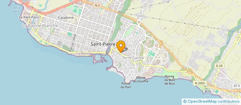 localisation de l'entreprise LIMA à SAINT-PIERRE