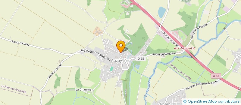 localisation de l'entreprise LIMA  AUCHAY-SUR-VENDEE