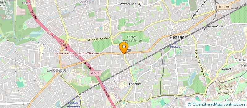 localisation de l'entreprise LIMA BATIMENT à PESSAC