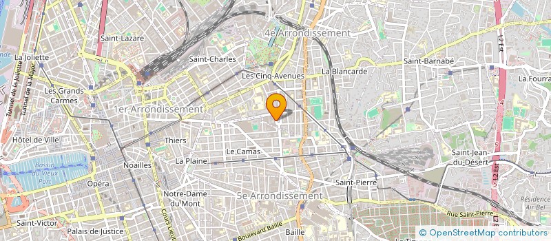 localisation de l'entreprise LIMA BTP à MARSEILLE