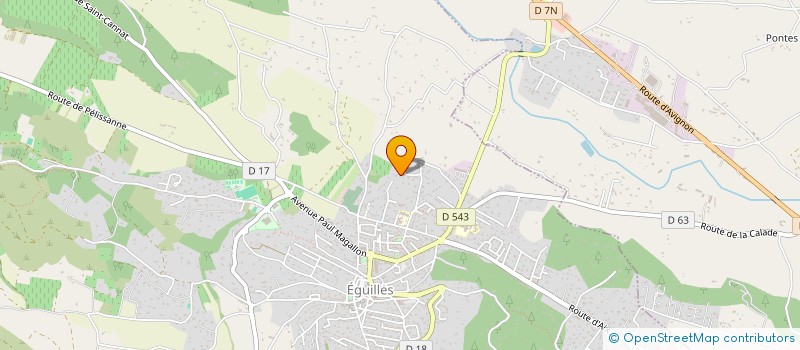 localisation de l'entreprise LIMA FB  EGUILLES