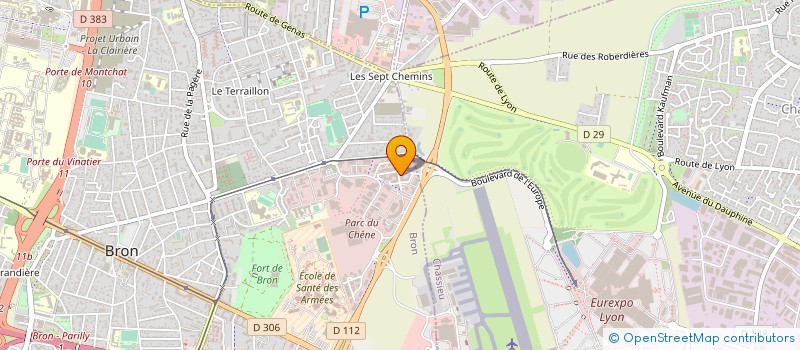 localisation de l'entreprise LIMA FRANCE à BRON
