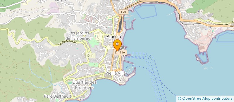localisation de l'entreprise LIMA GOLF  AJACCIO