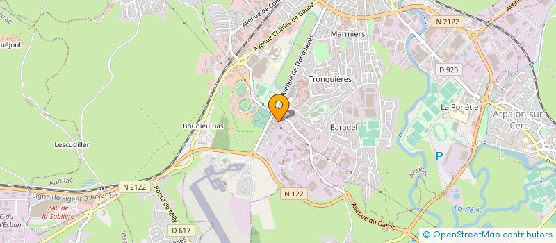 localisation de l'entreprise LIMA WHISKY à AURILLAC