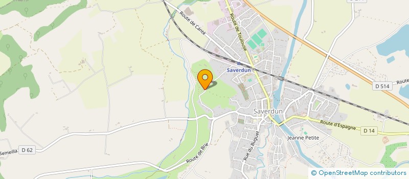 localisation de l'entreprise LIMABRI à SAVERDUN