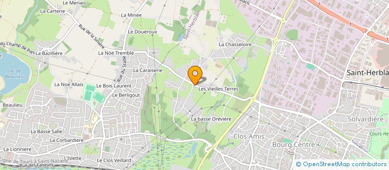 localisation de l'entreprise LIMAC à SAINT-HERBLAIN