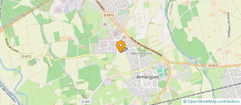 localisation de l'entreprise LIMACEAU  AIMARGUES