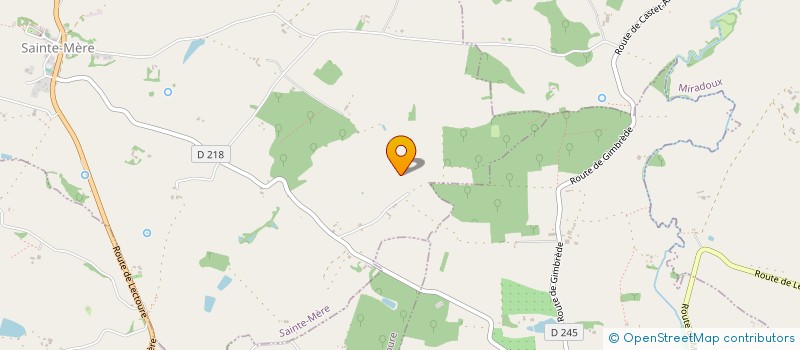 localisation de l'entreprise LIMACS CLUB VTT LECTOUROIS  LECTOURE