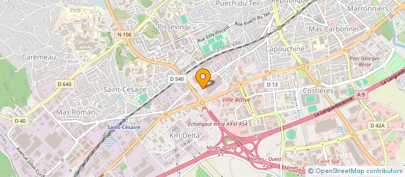 localisation de l'entreprise LIMADIS à NIMES