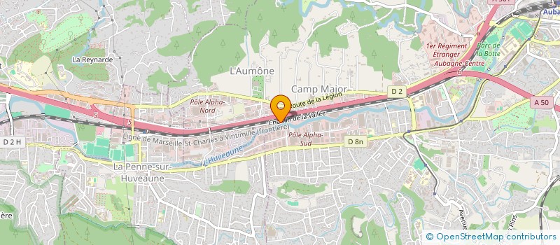 localisation de l'entreprise LIMAGE INVEST  AUBAGNE