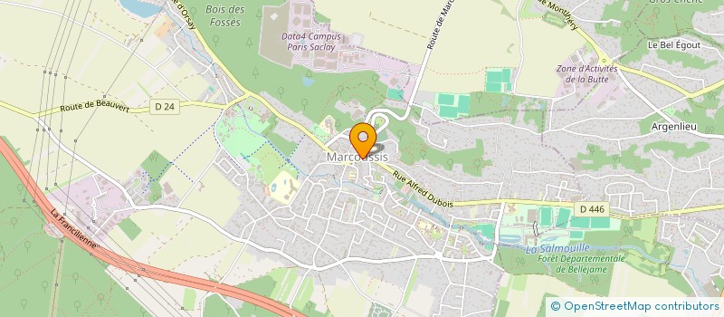 localisation de l'entreprise LIMAGINE à MARCOUSSIS