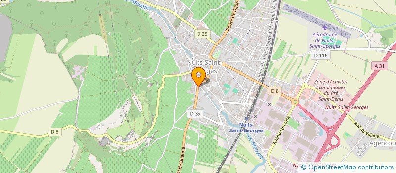 localisation de l'entreprise LIMAJE à NUITS-SAINT-GEORGES