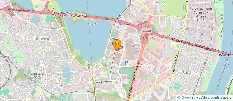 localisation de l'entreprise LIMAK  BORDEAUX