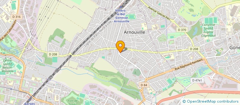 localisation de l'entreprise LIMAK à ARNOUVILLE