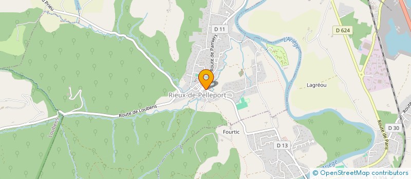localisation de l'entreprise LIMALAIA à CRAMPAGNA