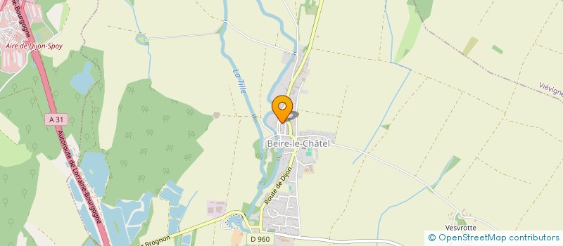 localisation de l'entreprise LIMALEX  BEIRE-LE-CHATEL